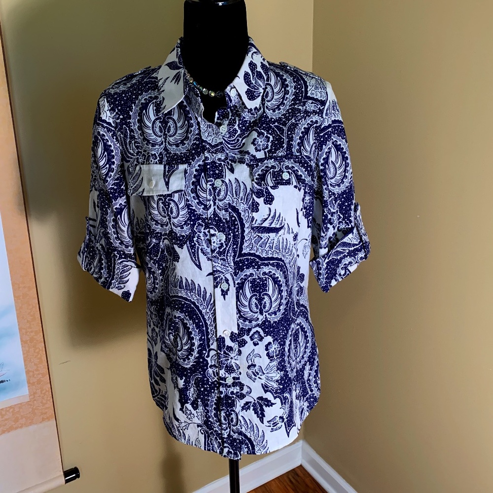 J.McLaughlin Linen Shirt